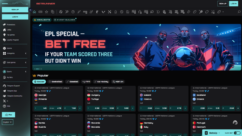 BetRunner Sportsbook